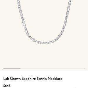 MEJURI Lab Grown Sapphire Necklace